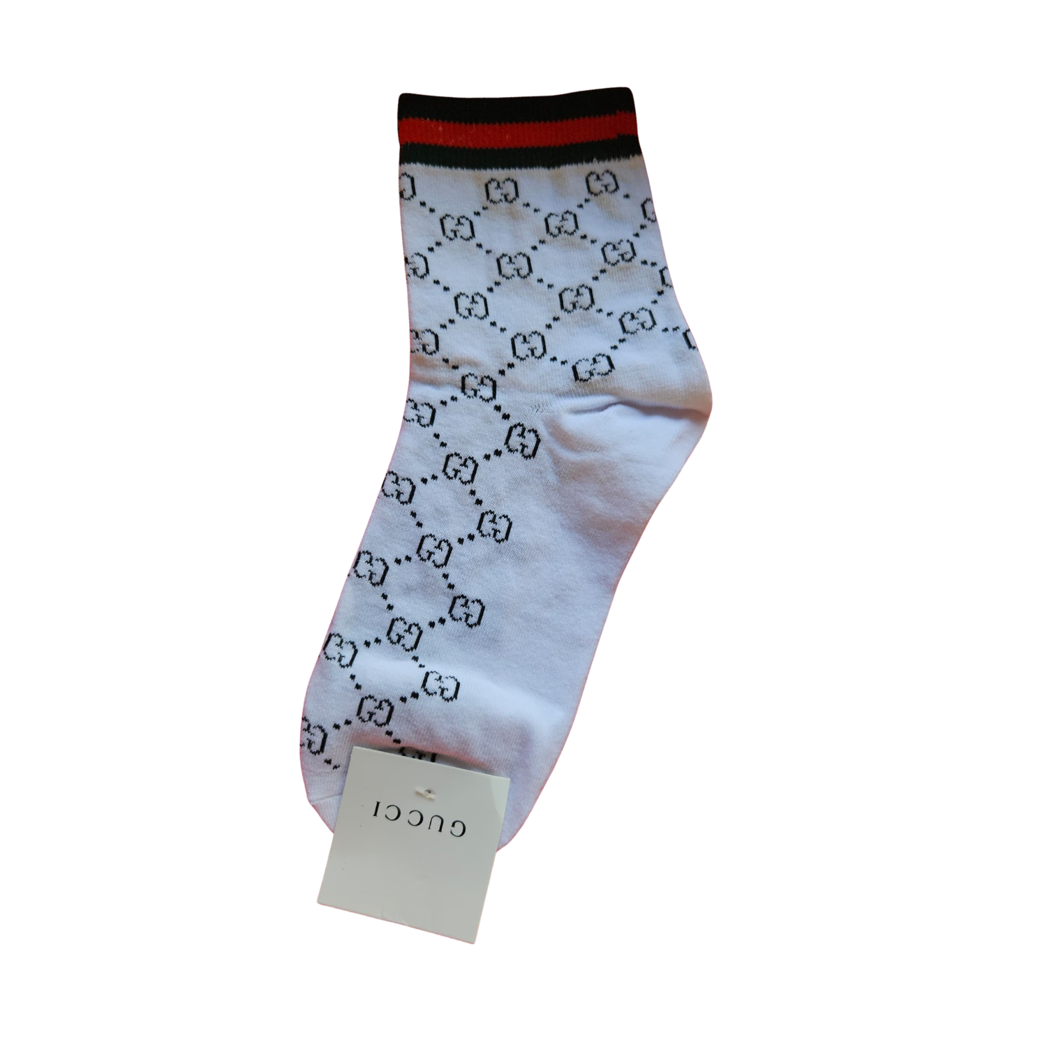 Chaussettes Gucci Blanc Noir